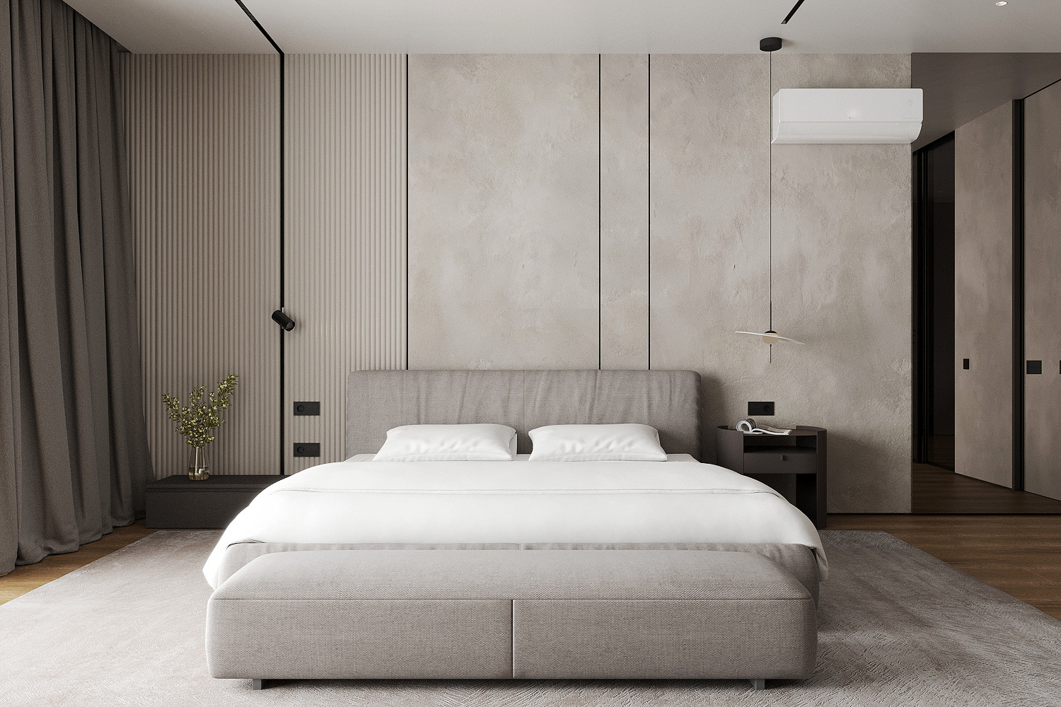 Дом ДНТ "Удача". Спальня