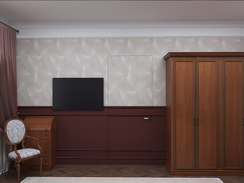 Дизайн-проект трехкомнатной квартиры для пары средних лет.