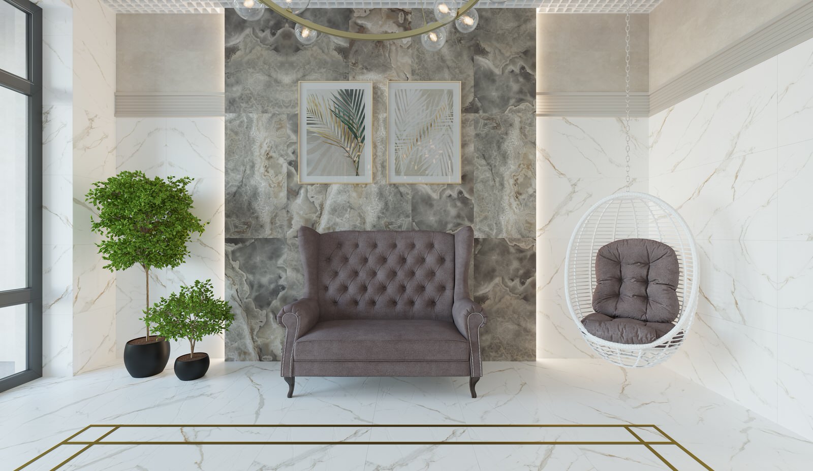 Входная группа ЖК  Резиденция Грин Парк