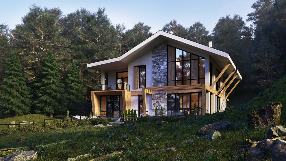 Индивидуальный жилой дом в Карелии