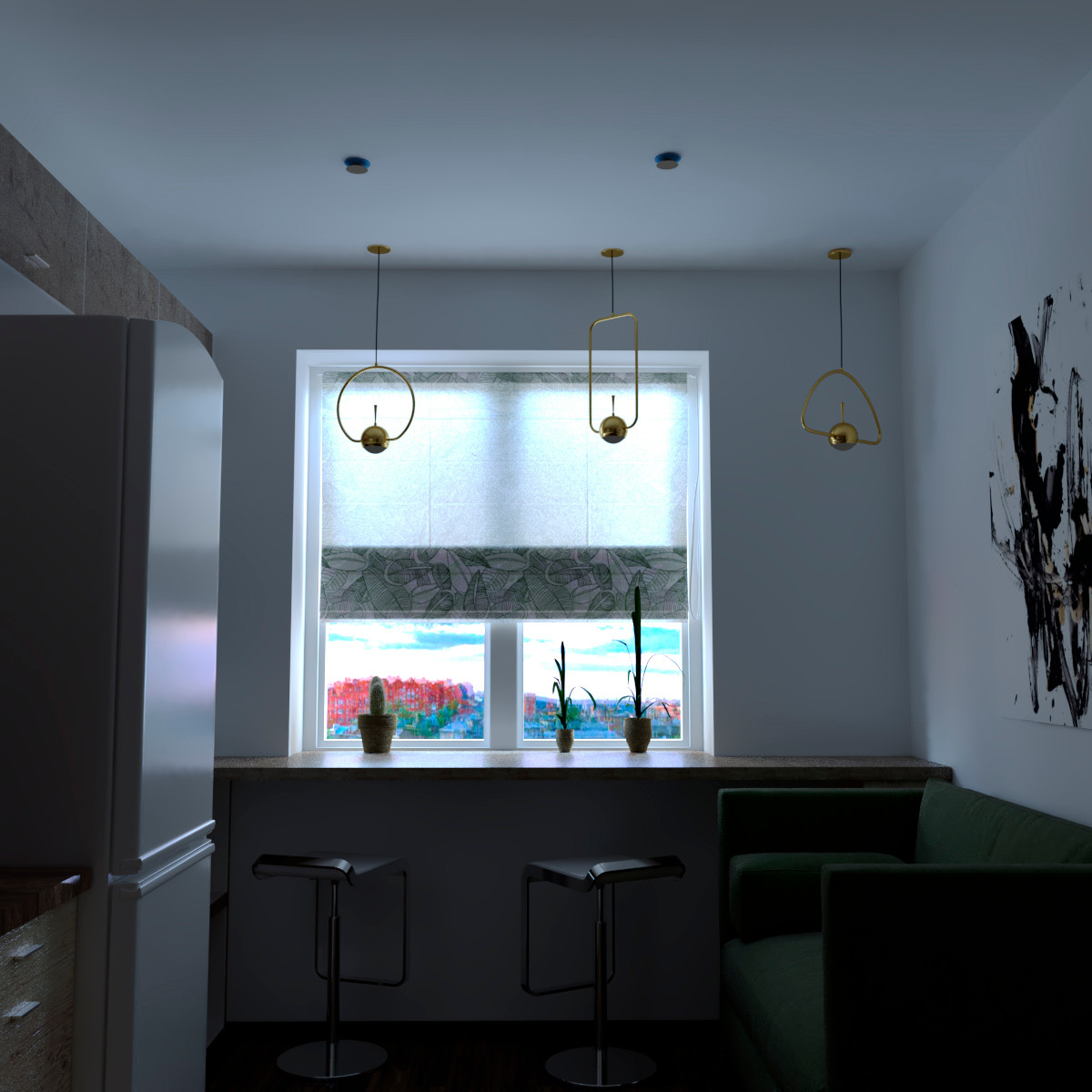 Дизайн небольшой квартиры для семьи из трех человек