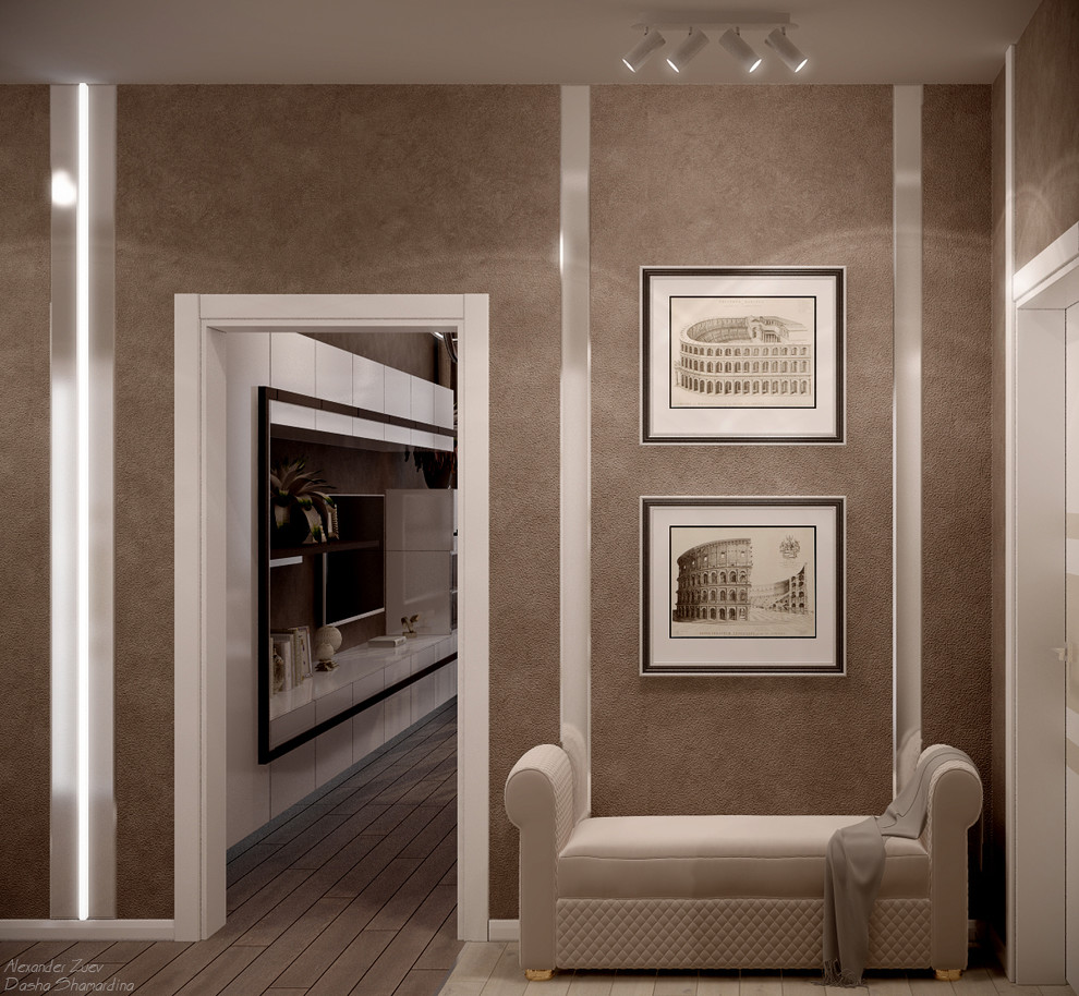 Дизайн коридора в квартире по ул. Кореновская, г.Краснодар