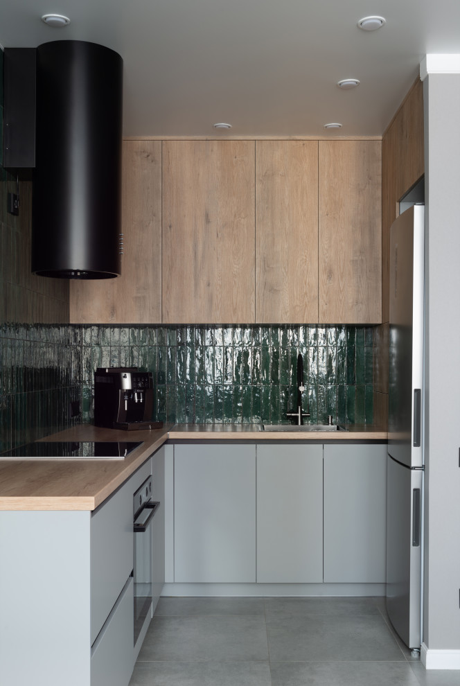 Реализованный проект квартиры 40 м2