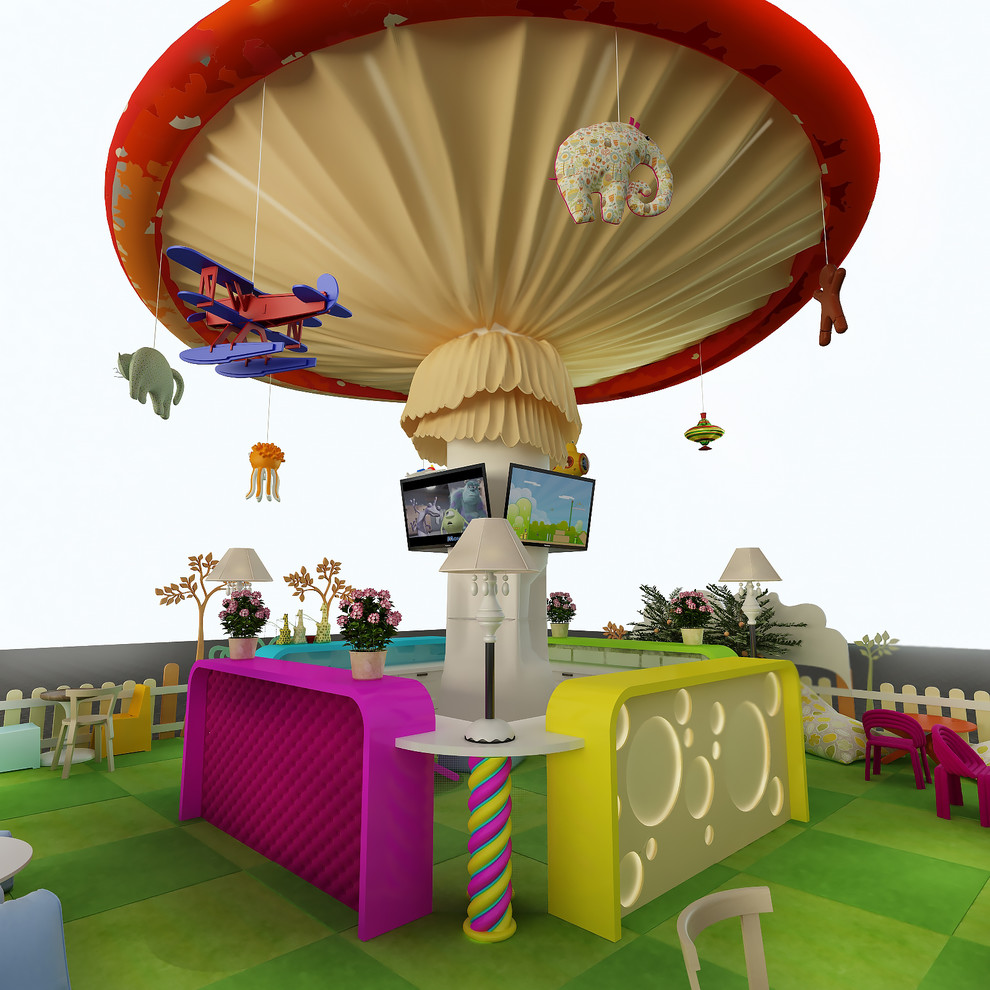 Концепция островного детского кафе в ТРЦ г. Москва