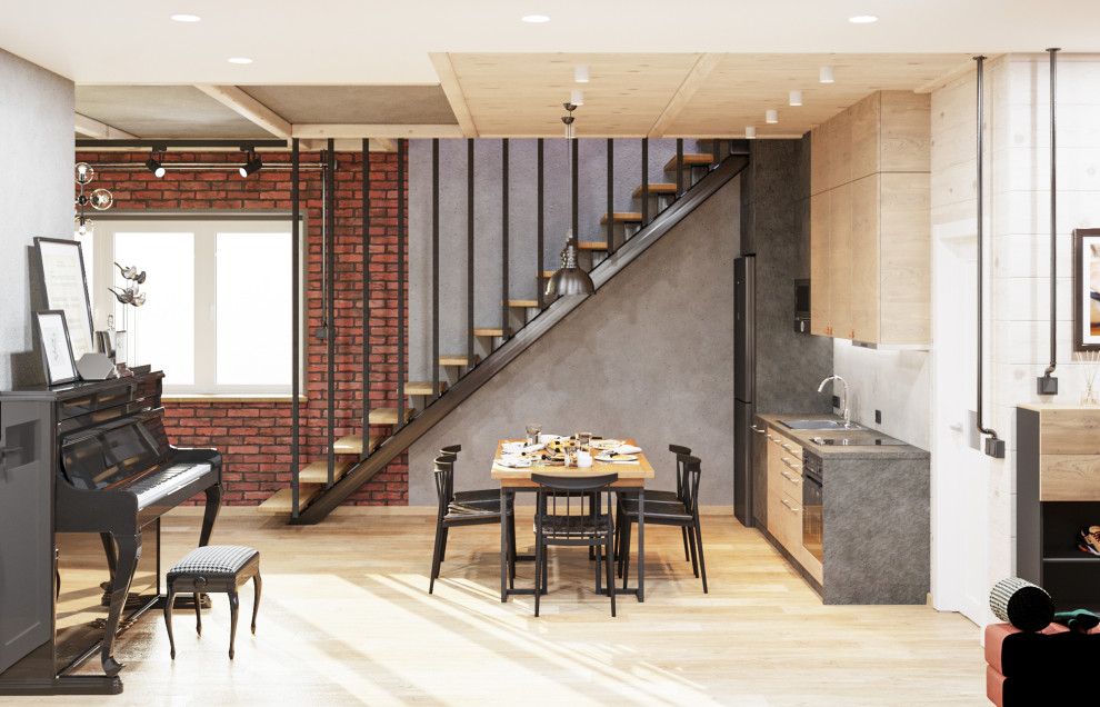 Дача в стиле "ЛОФТ"