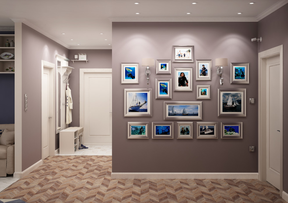 Под парусами. Коридор.