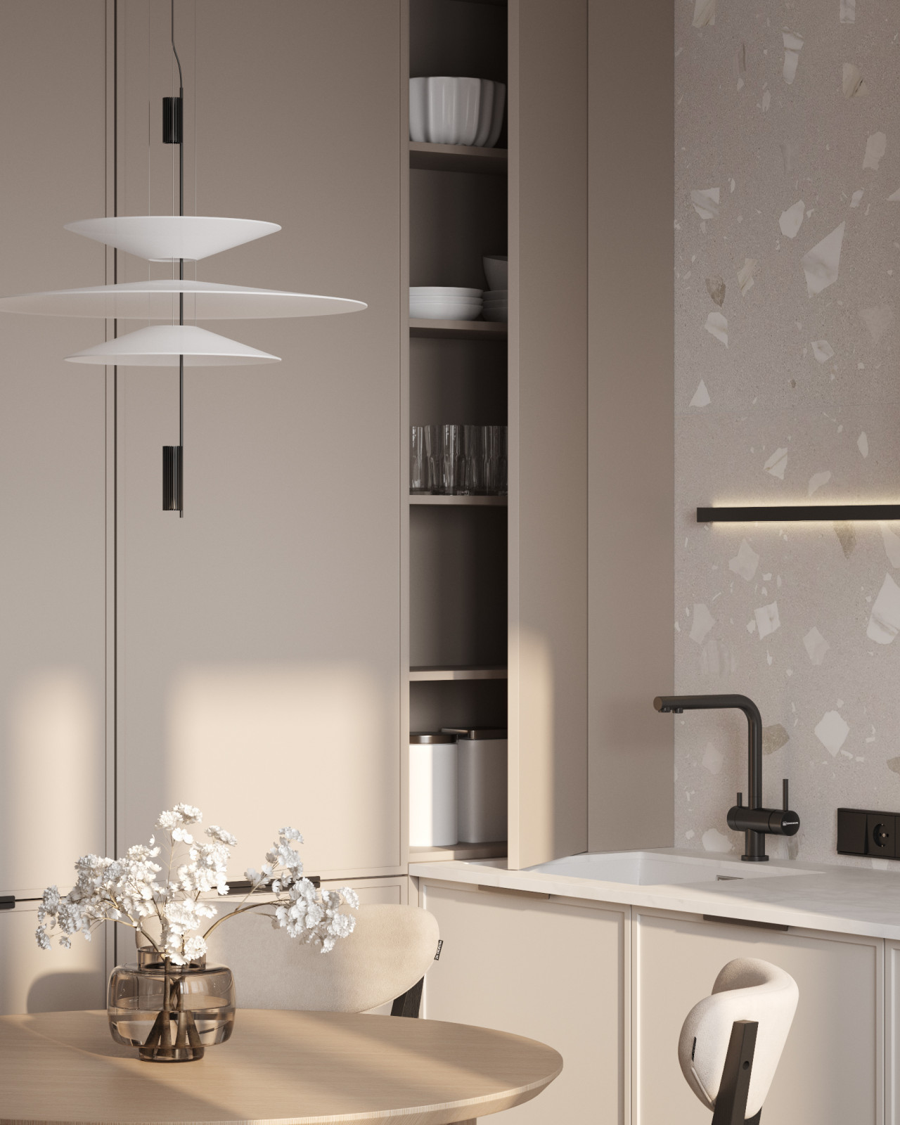 Кухня-гостиная из проекта в г.Петропавловск-Камчатский