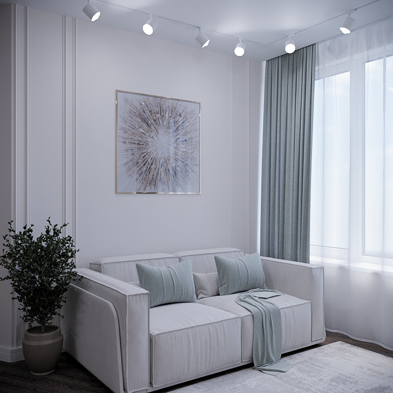 Обложка проекта: Квартира в ЖК "Виталити" - 41,7 м2 - г.Москва