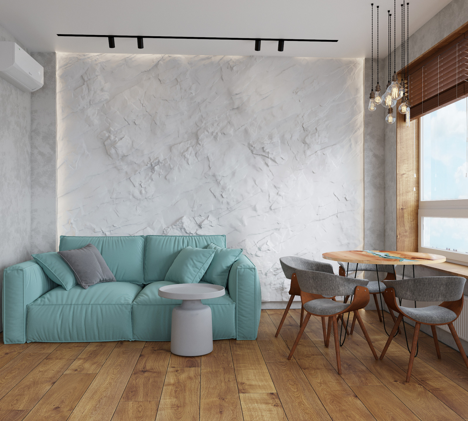 Эко двушка, 67,3 м2, ЖК Мещерский лес