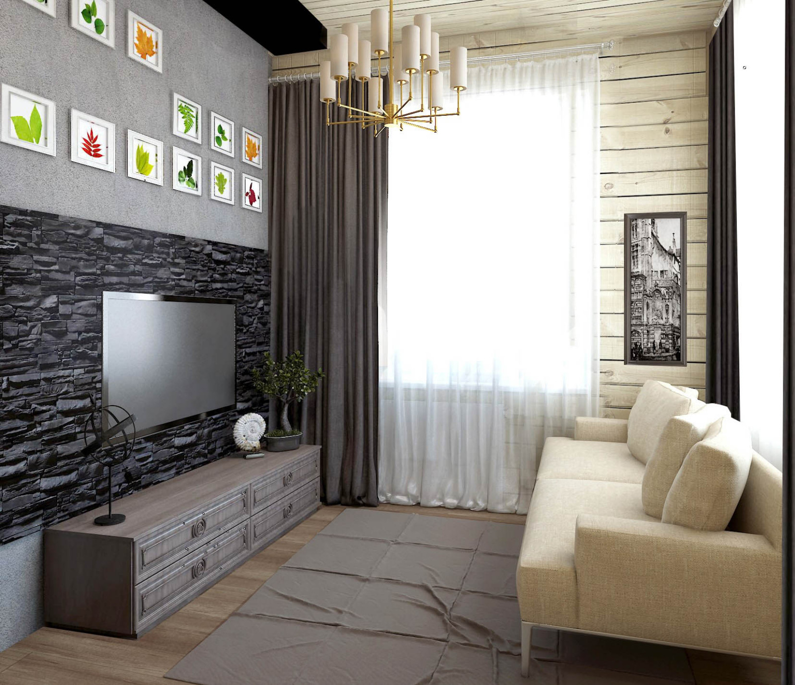 Визуализация гостевой комнаты