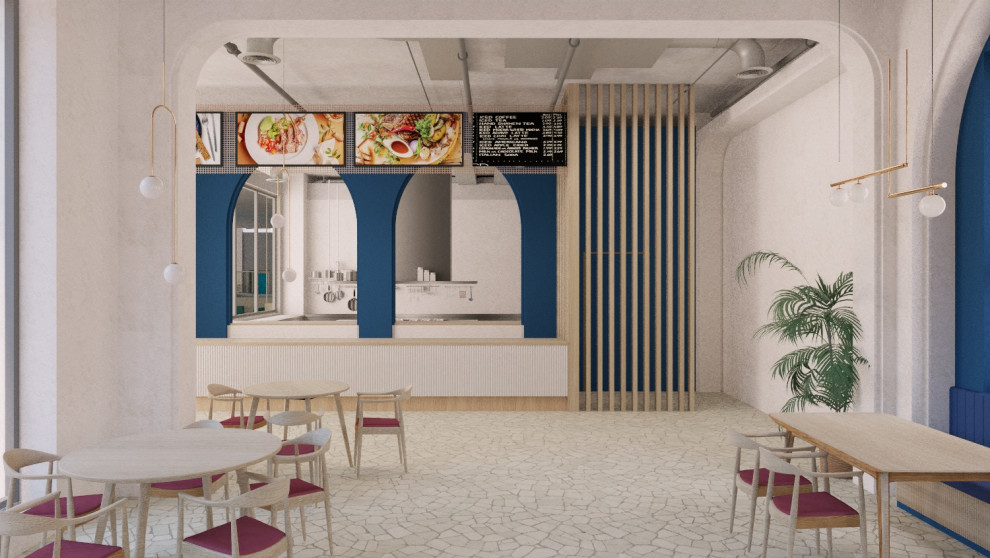 Ресторан. Эскиз