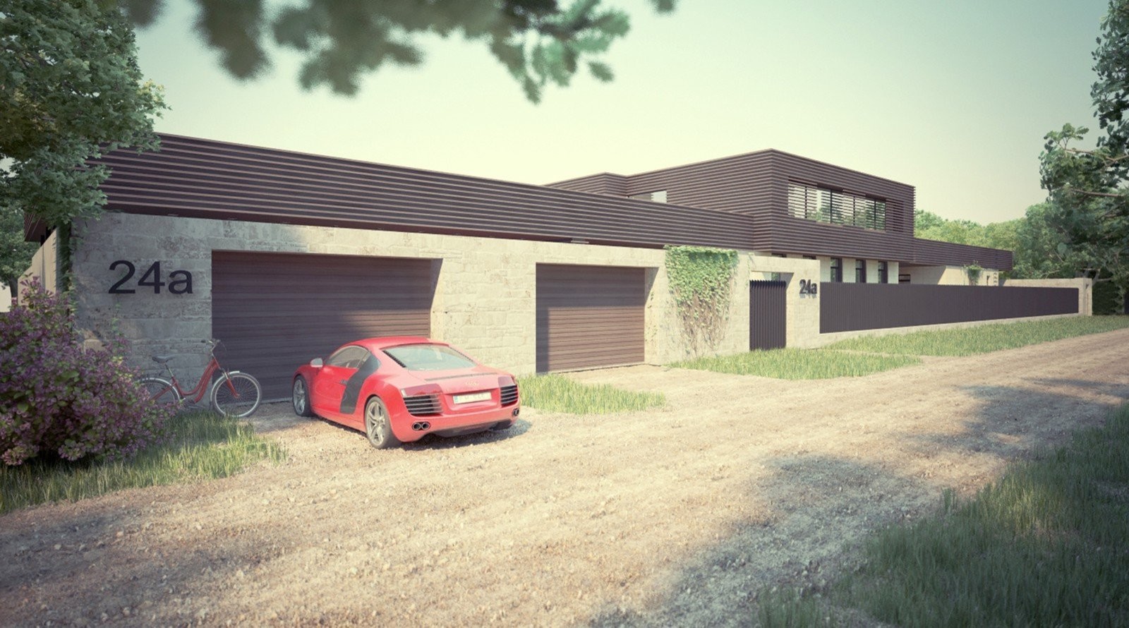 Дизайн дома на Рублево-Успенском шоссе