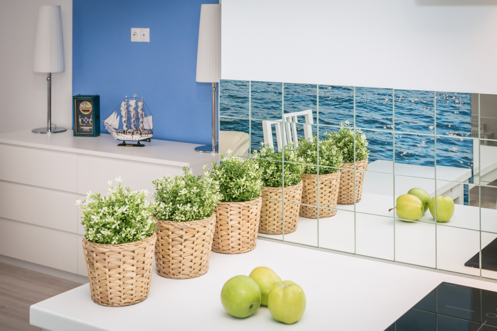 Квартира в морском стиле