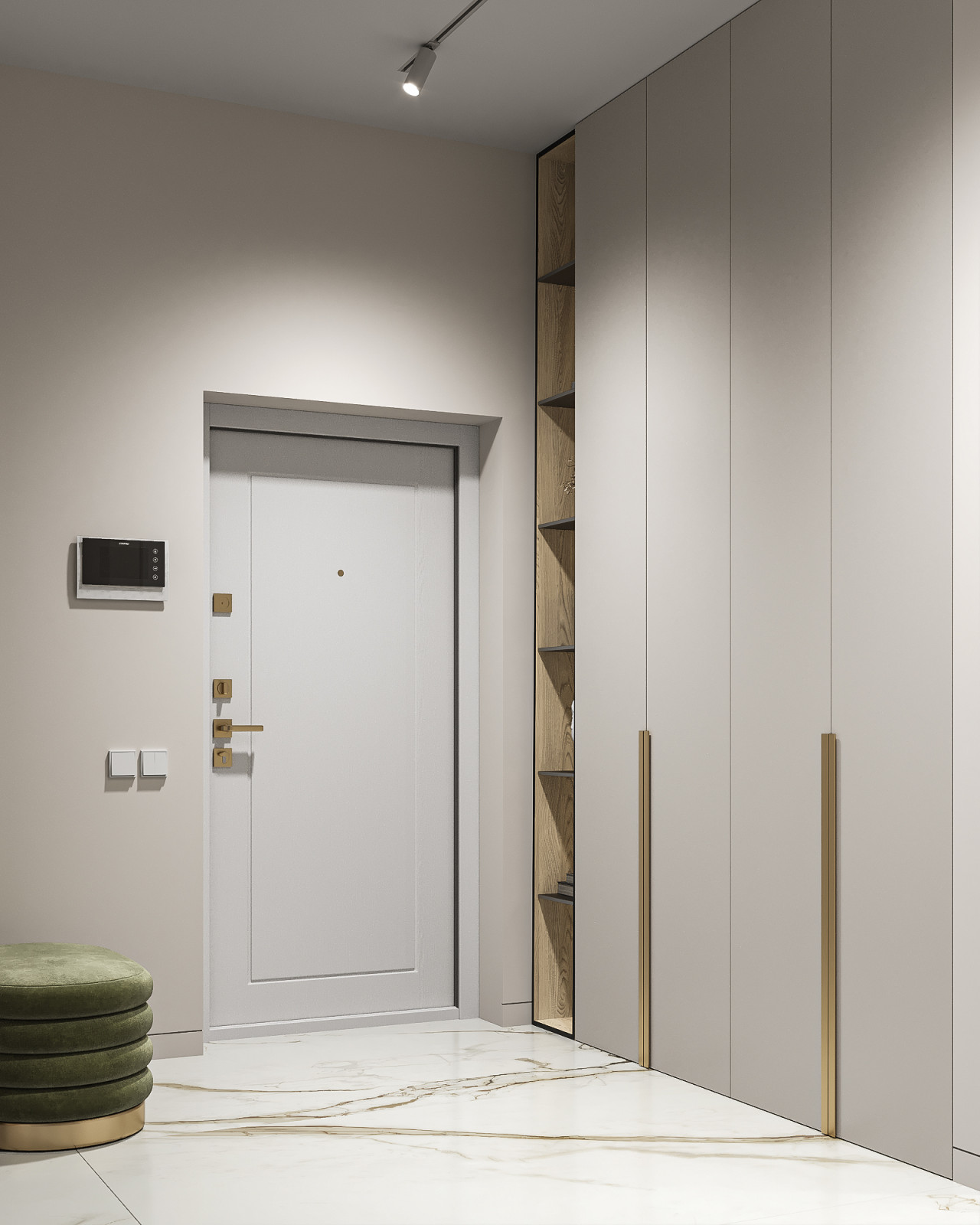 Дизайн интерьера квартиры в современном стиле на ул. Новаторов