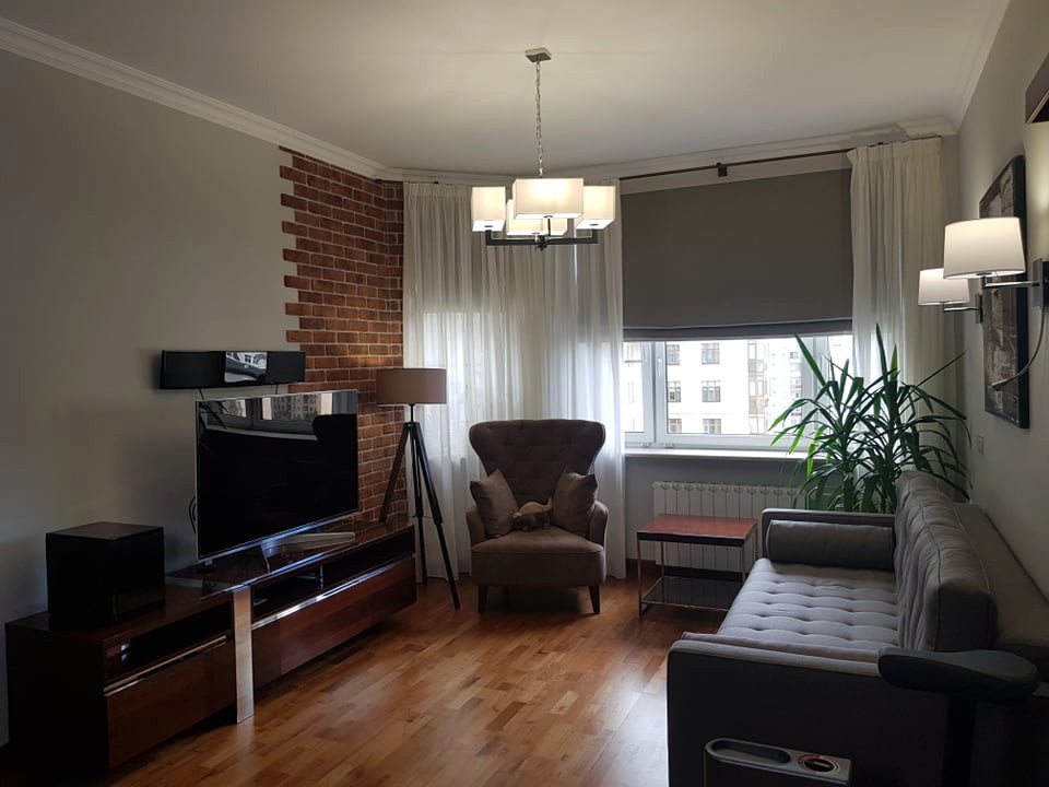 Обложка проекта: Мягкий лофт в московской квартире 2020