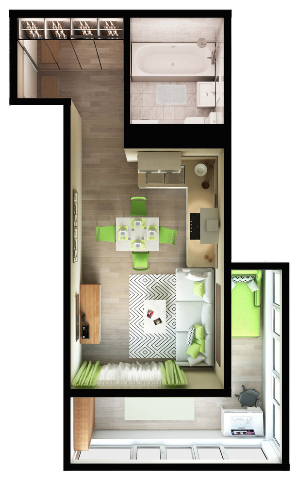 3d планировки квартир