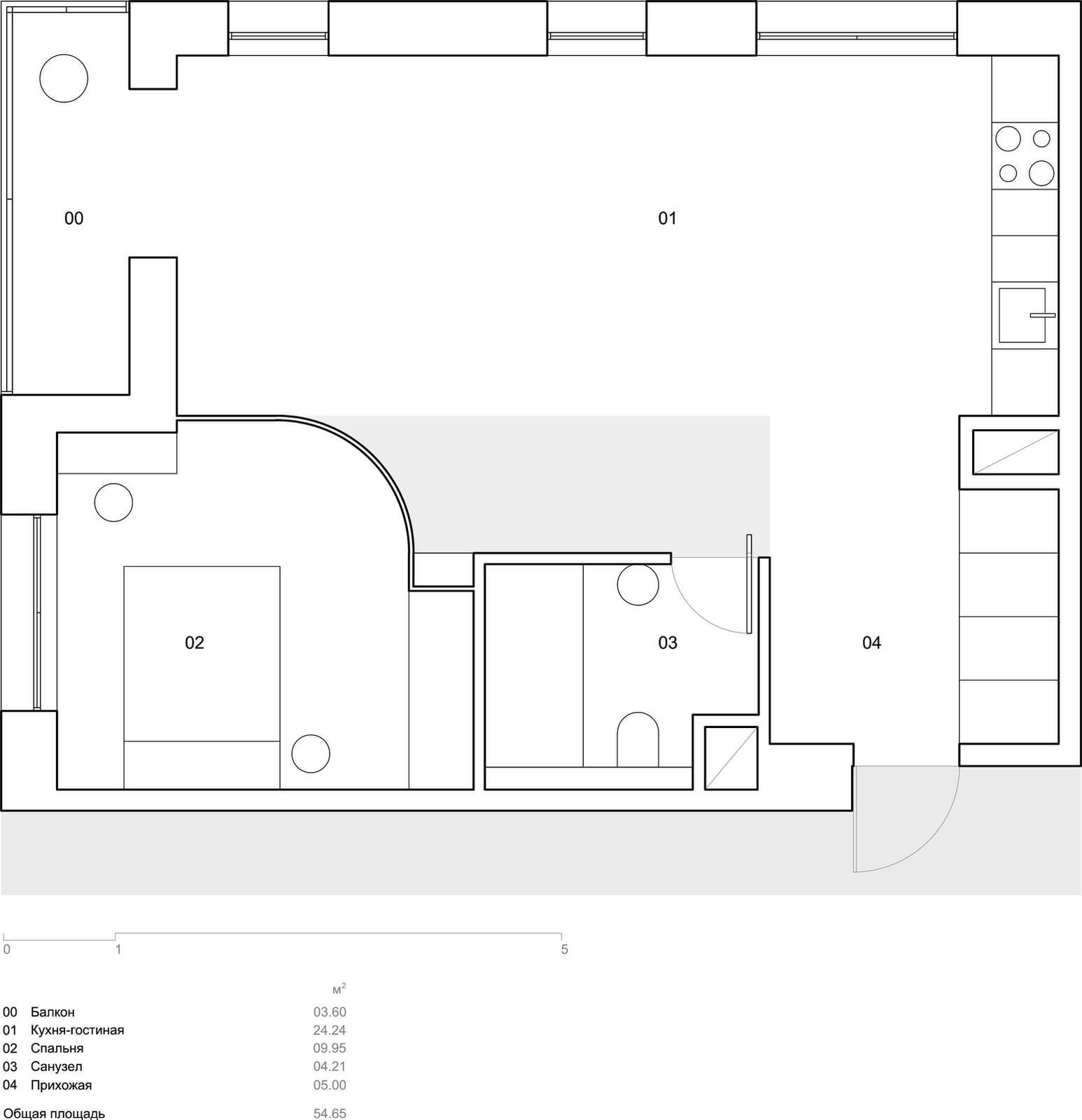 Обложка проекта: Apartment 55