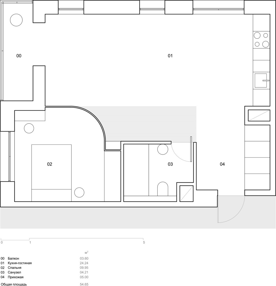 Обложка проекта: Apartment 55