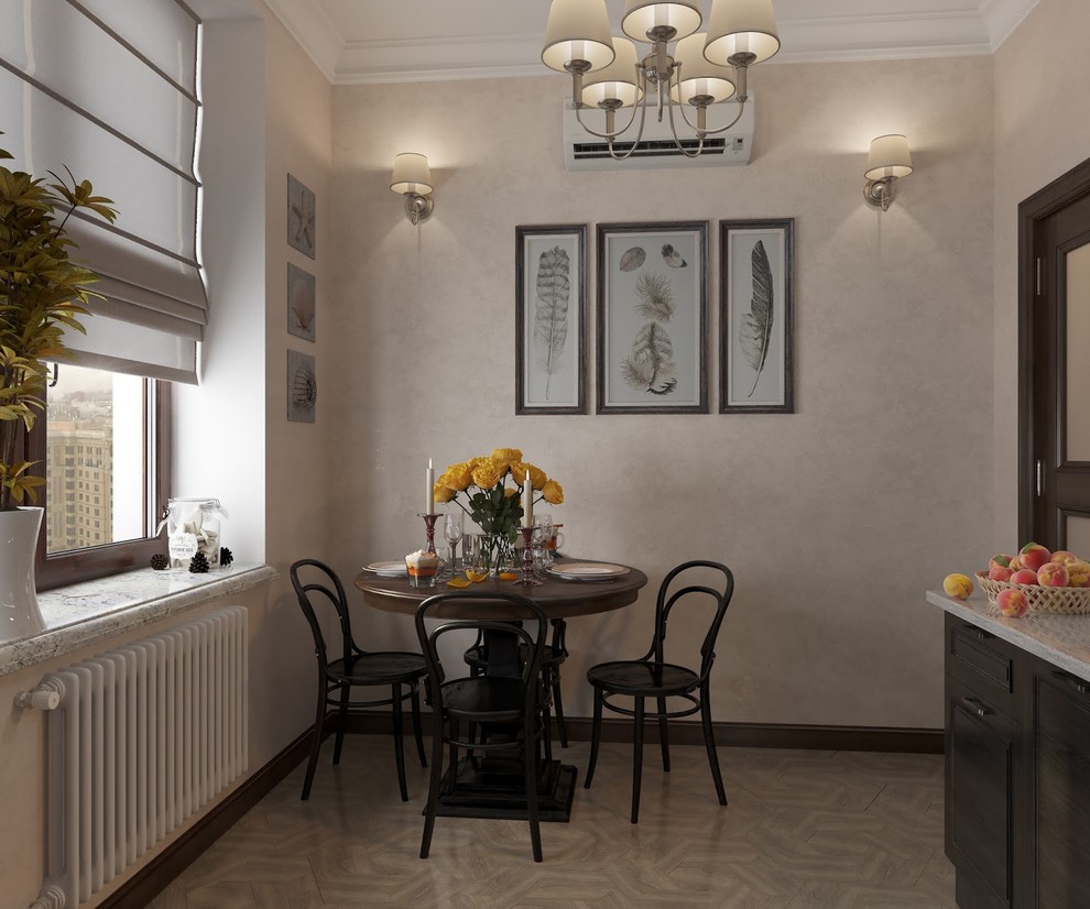 A Project of Interiors at private flat at Moscow (Stalinist House)