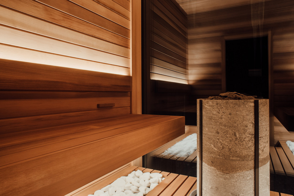 Сауна  в фахверке