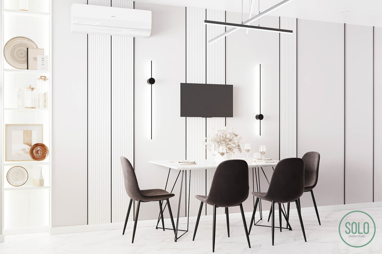 Светлый акцентный