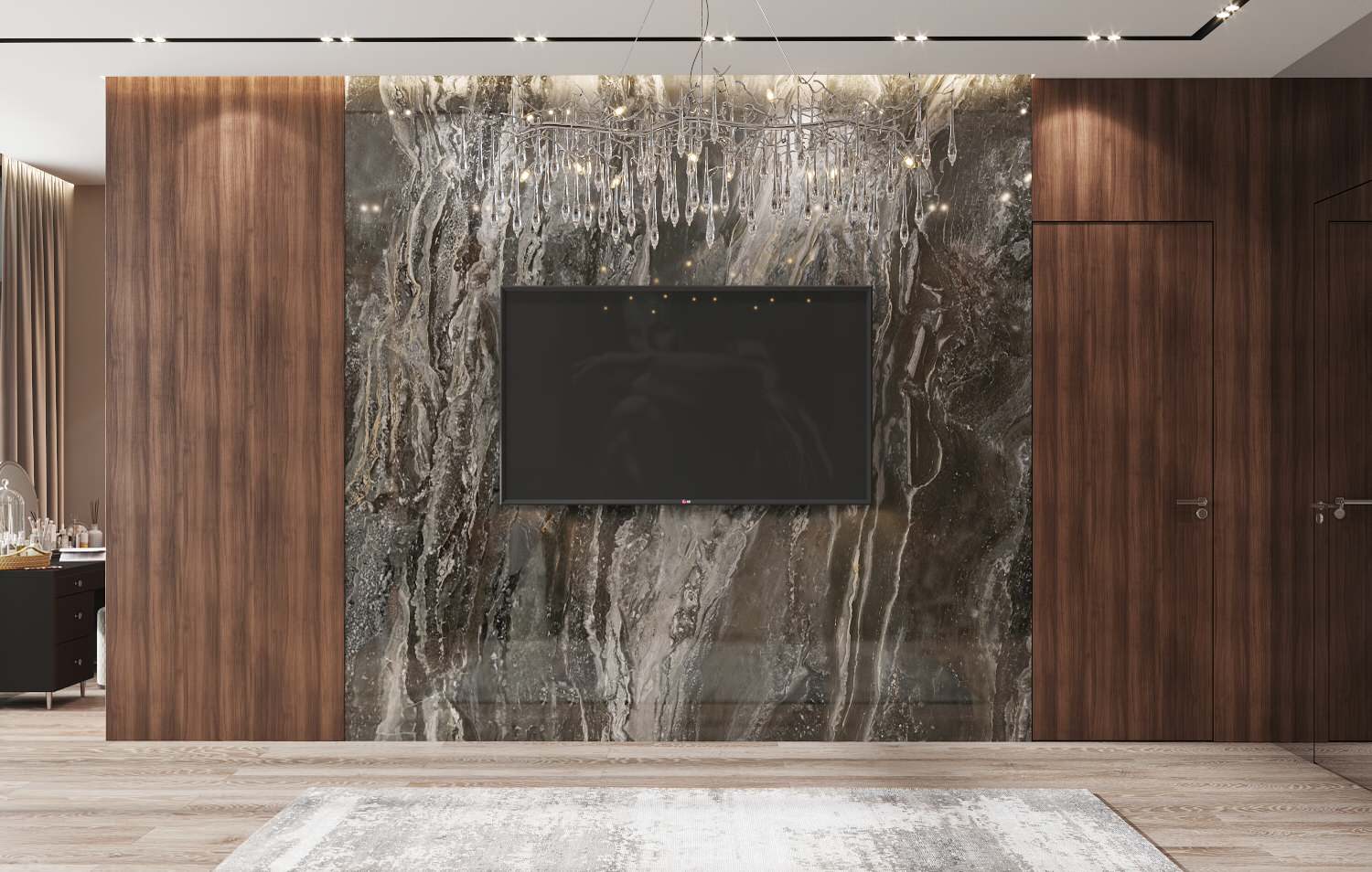 Проект квартиры 200 кв.м. 2021г.