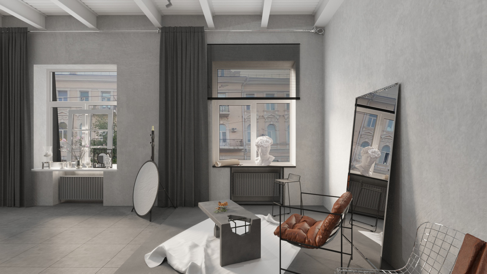 Дизайн проект фотостудии