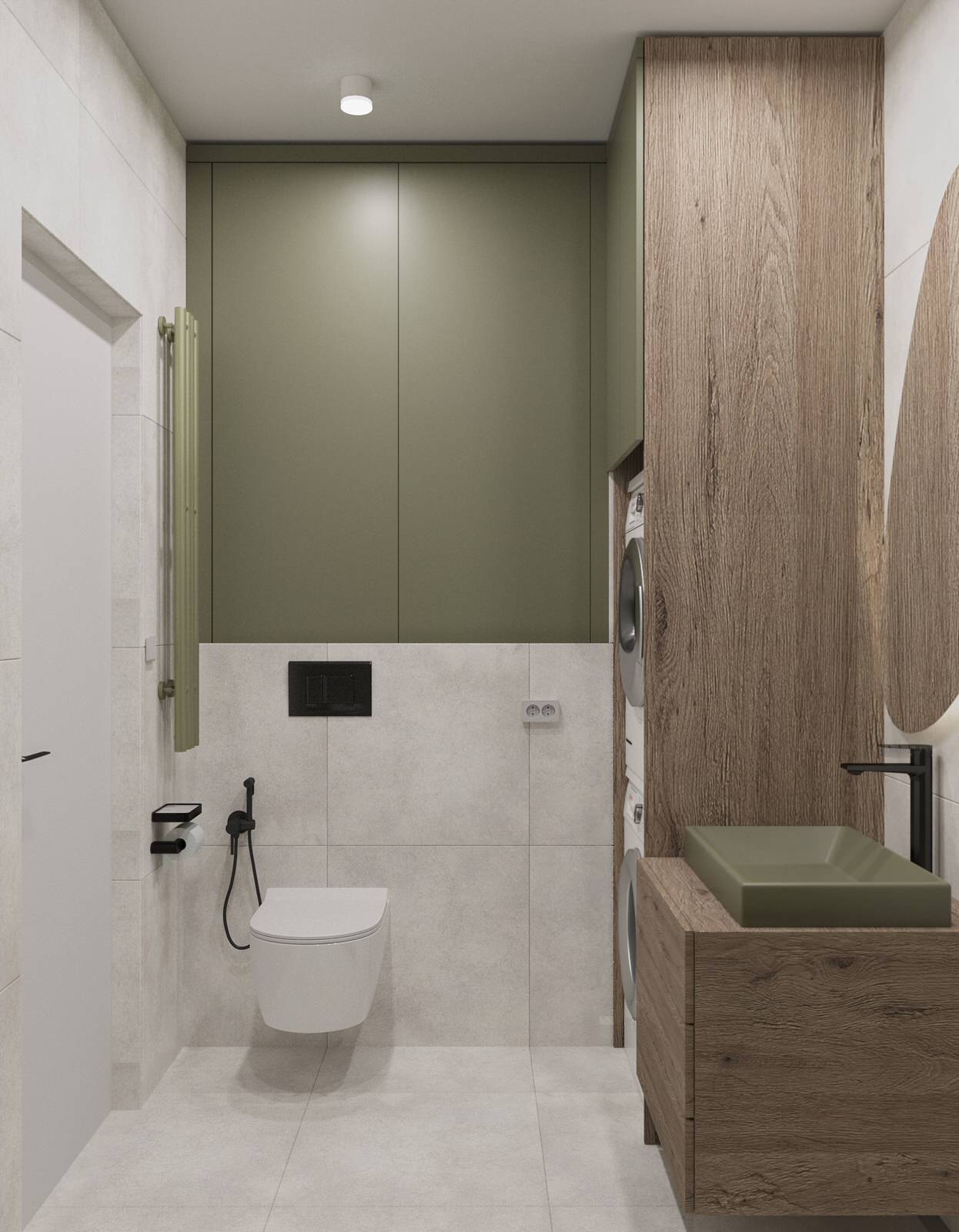 Яркие акценты и универсальная детская: интерьер для молодой семьи с дочкой