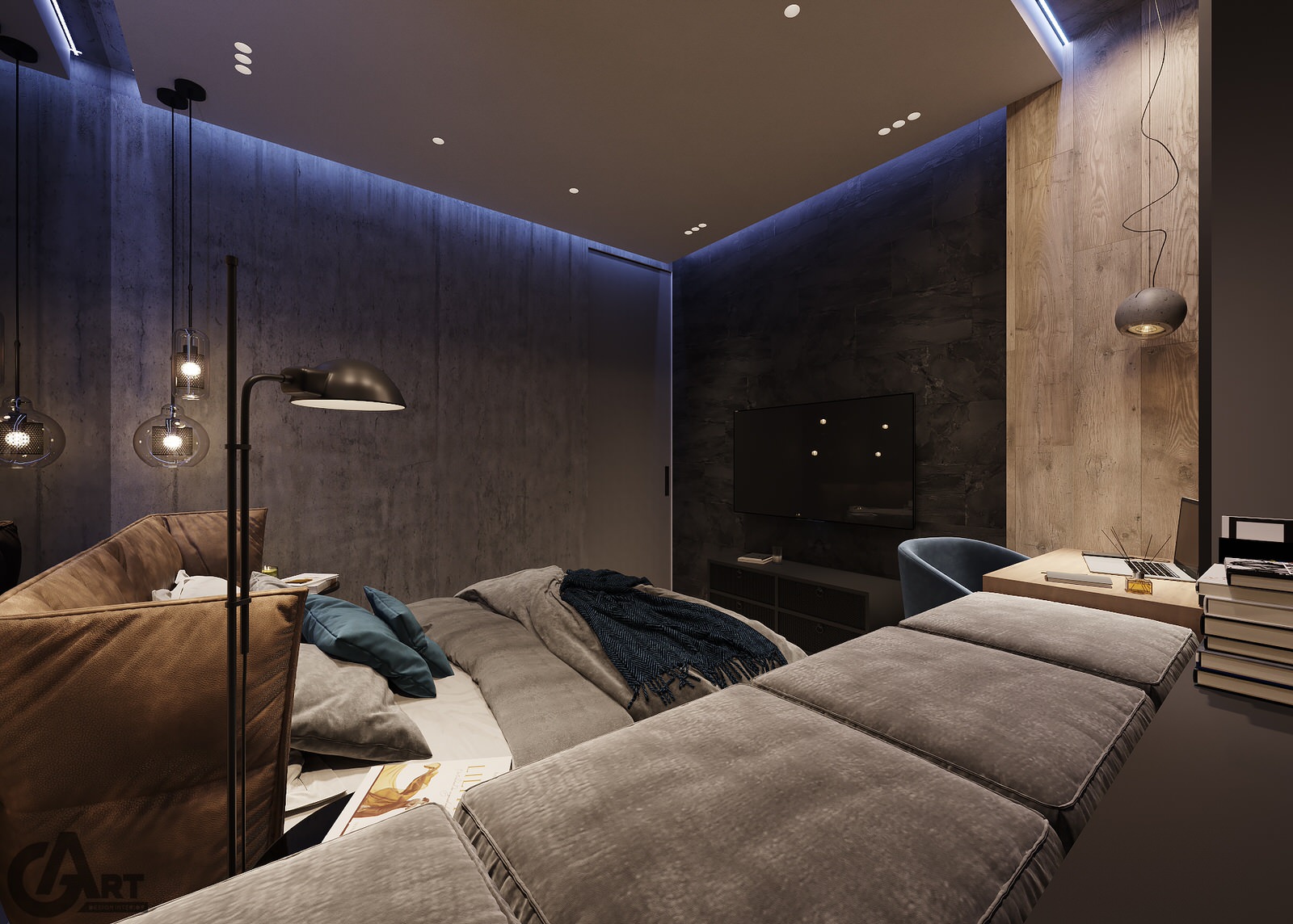 Проект квартиры на улице Верхние поля