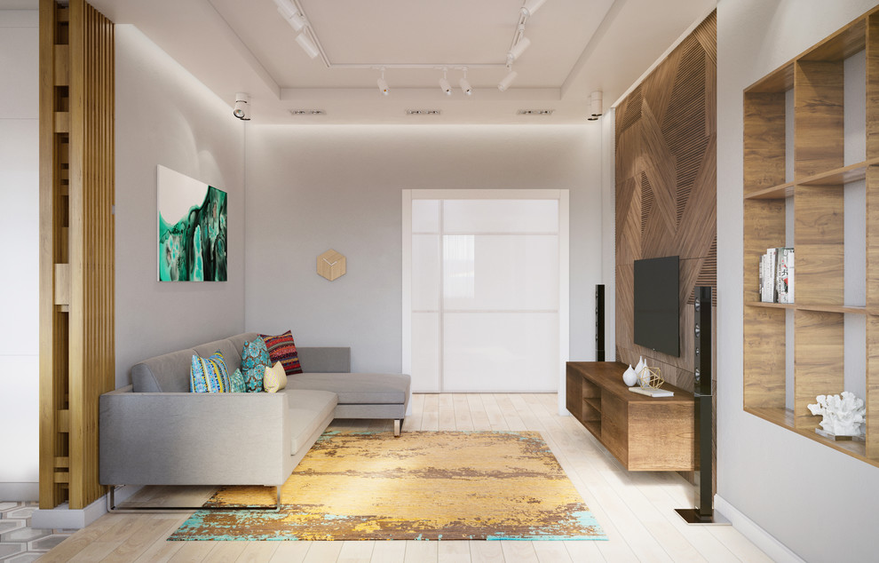 Интерьер трехкомнатной квартиры