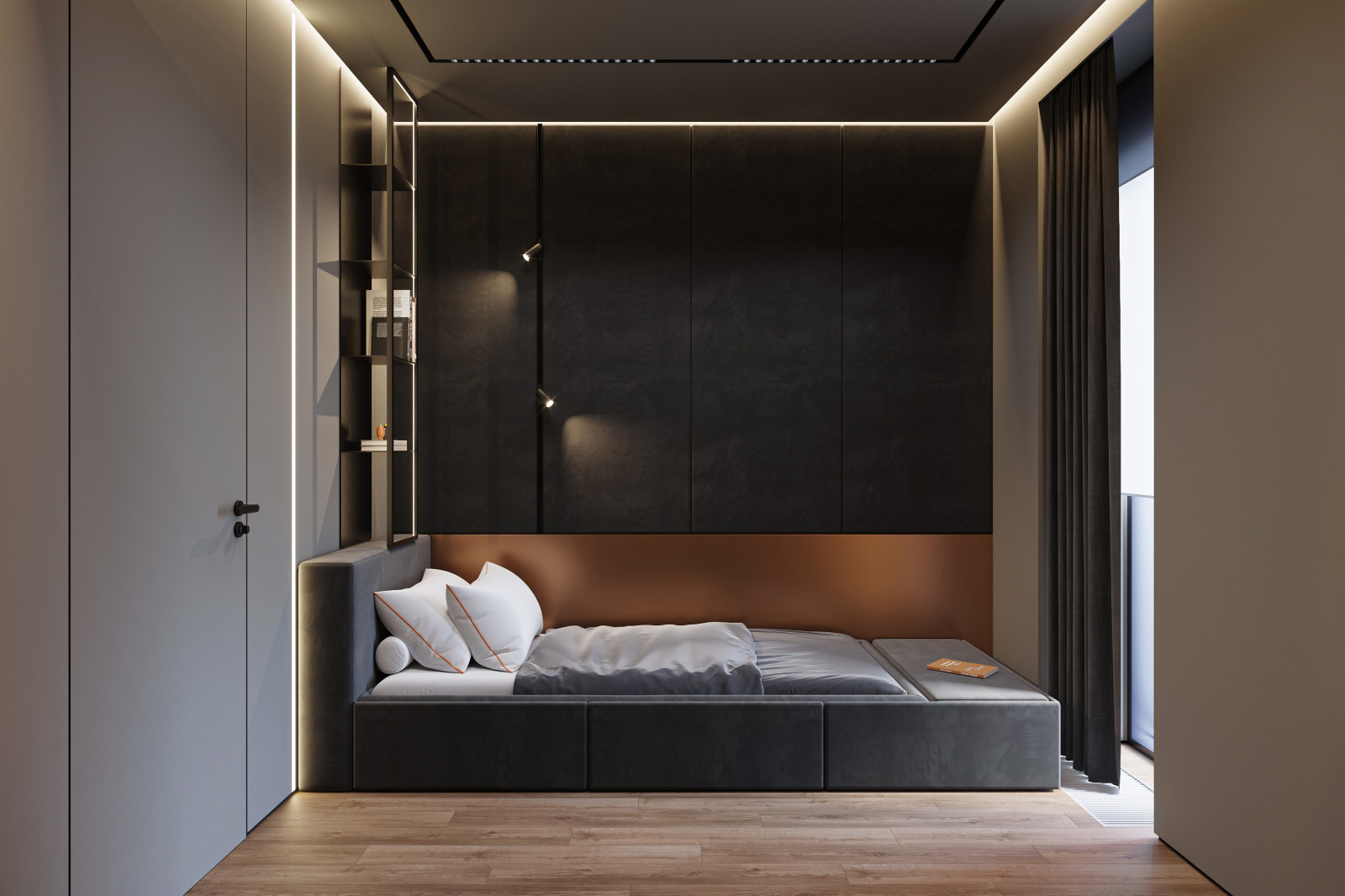 Обложка проекта: Чёрная скала