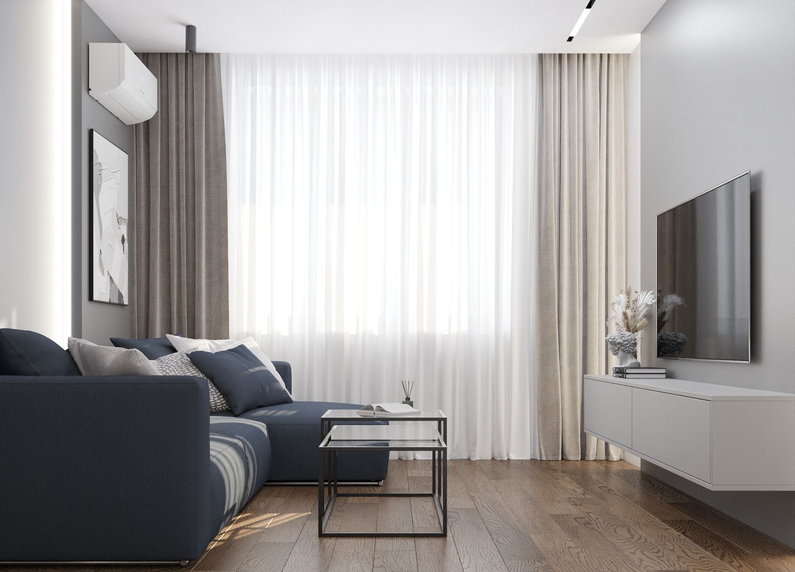 Однокомнатная квартира 35 м2