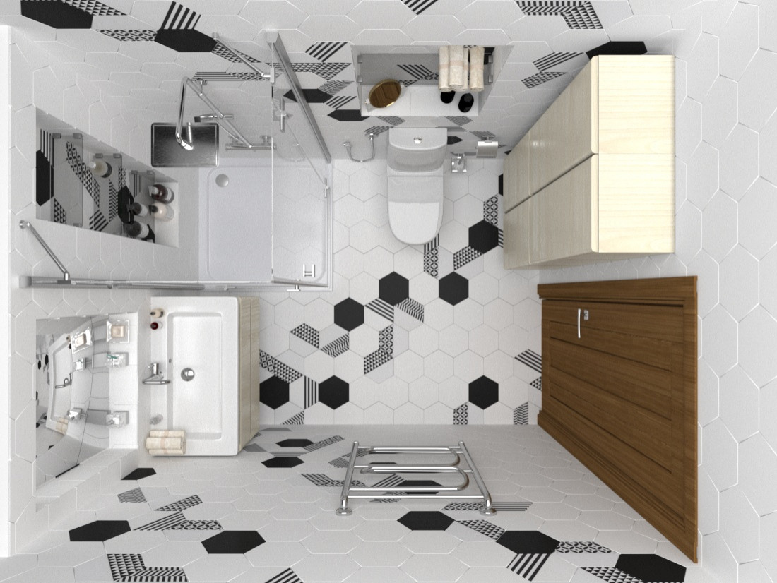 Санузел 4 кв.м.