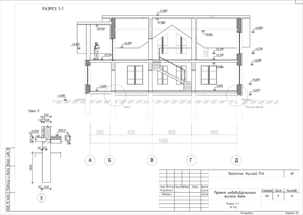 Рабочие чертежи.