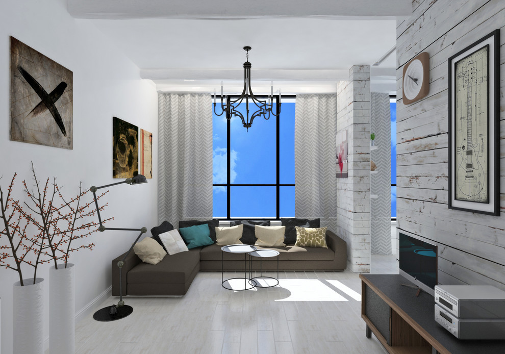 Обложка проекта: Спальня лофт Петергофское шоссе