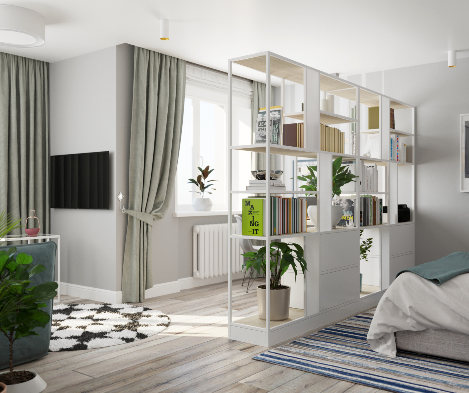 Однокомнатная квартира