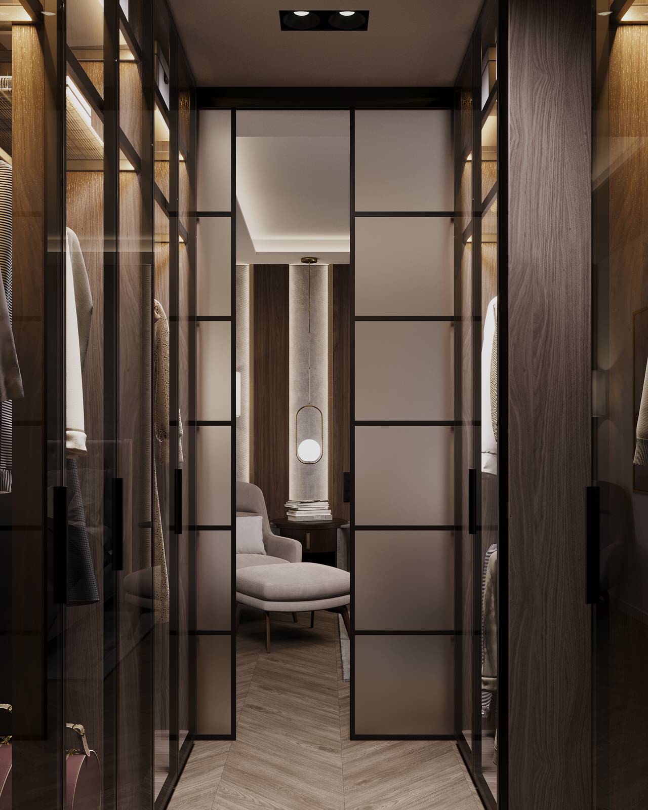 Интерьер квартиры в ЖК «Modum», 98м²