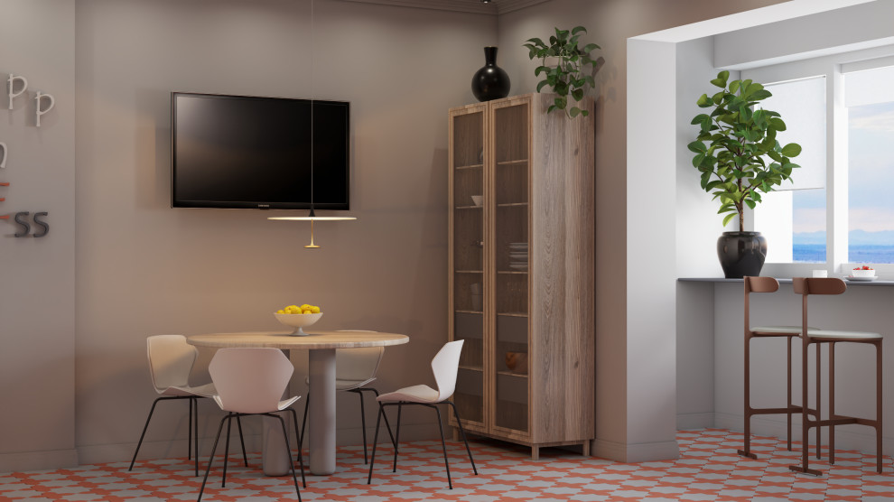 Обложка проекта: Проект кухни в Сочи 18 кв м