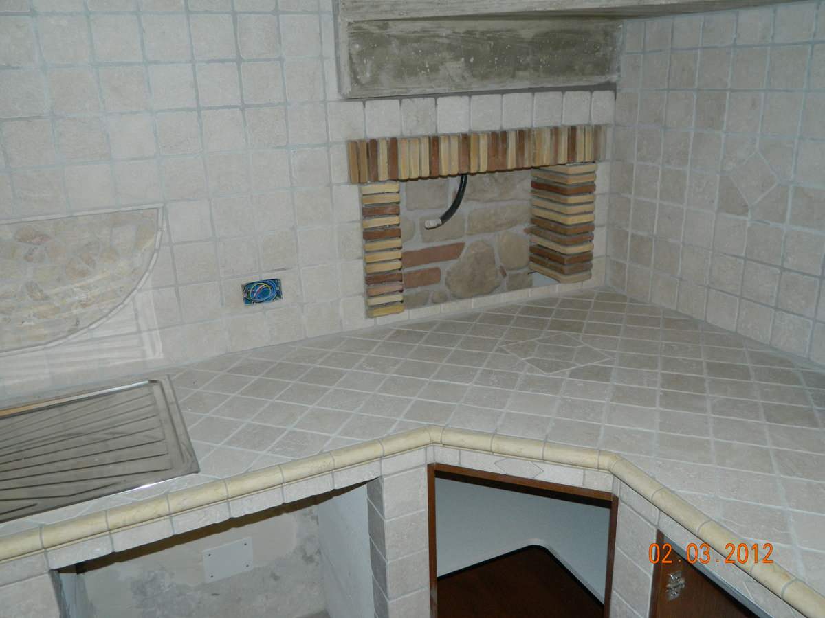 кухня в стиле рустика