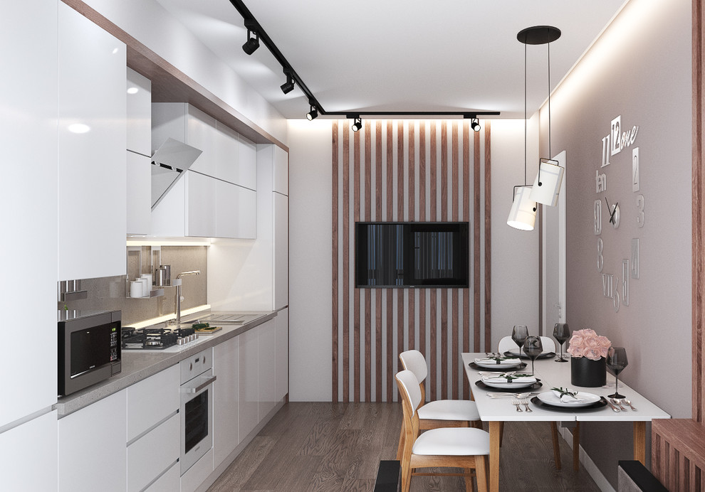 Дизайн интерьера двухкомнатной квартиры на ул. Карамзина в Калининграде