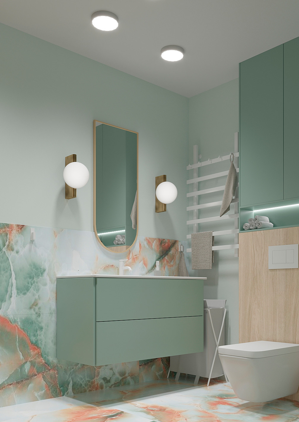 Ванная комната в современном стиле