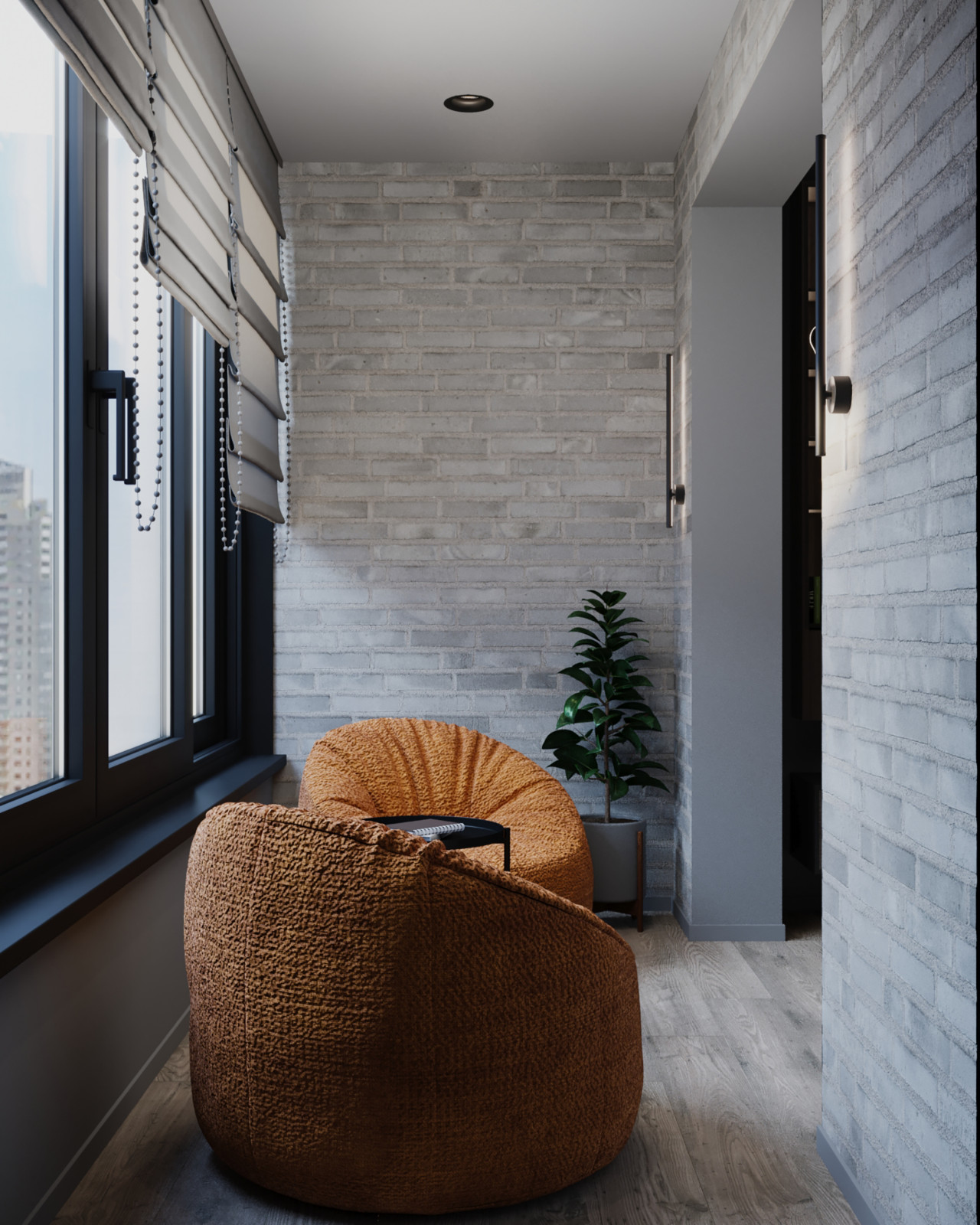 Квартира-студия в стиле Лофт