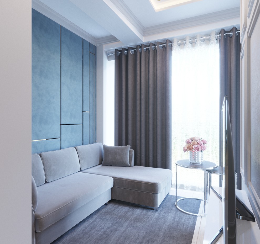 Светлая квартира легкая классика