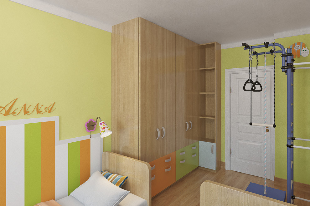 "Четверо в доме не считая собаки". Небольшая квартира для семьи в Москве.