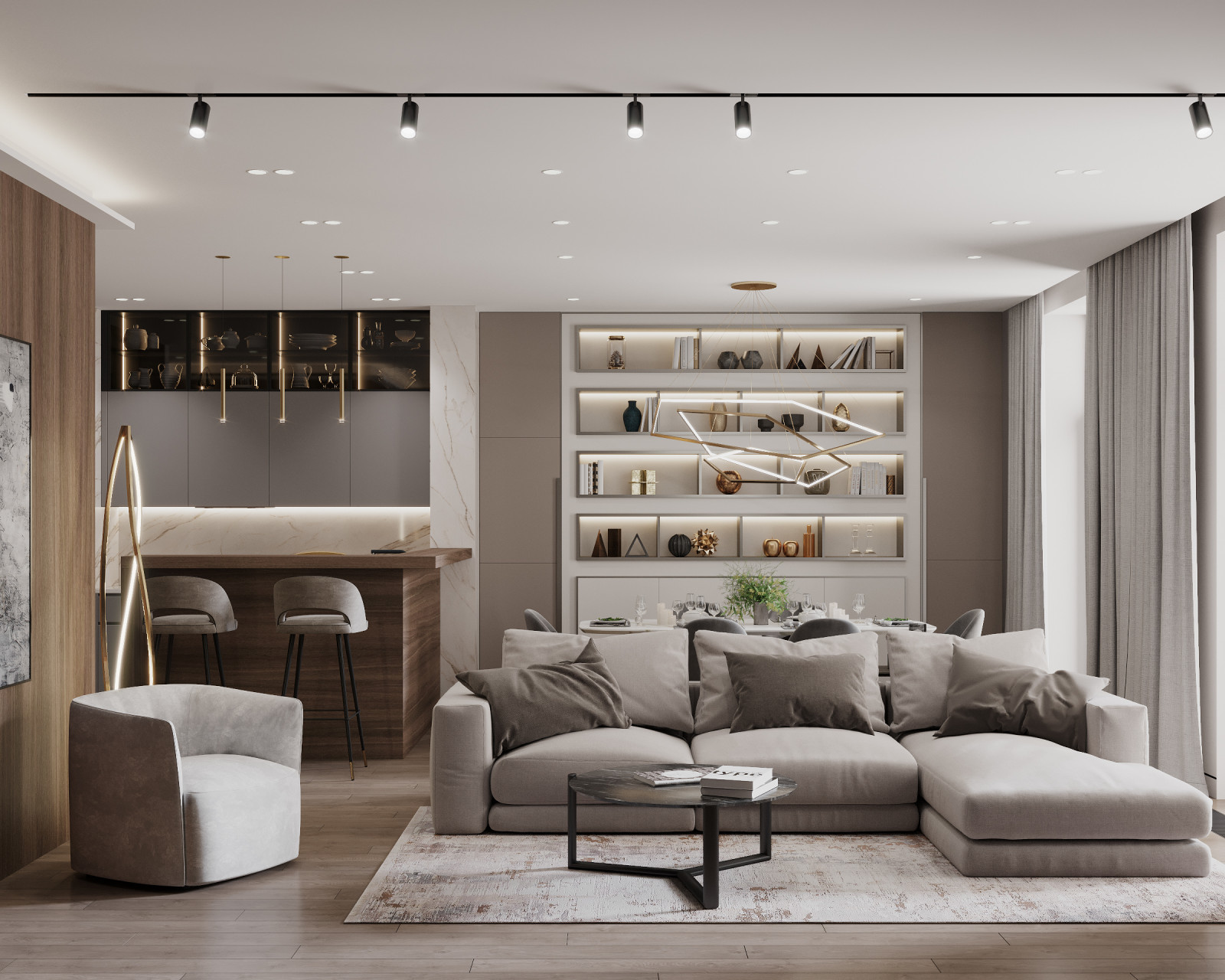 Квартира 140м2 на Гороховском переулке