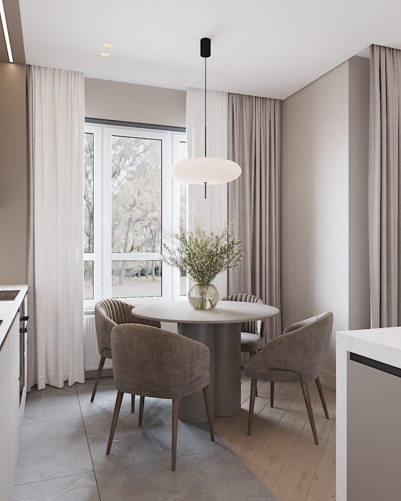 Квартира 57м2 в Новороссийске в стиле неоклассика