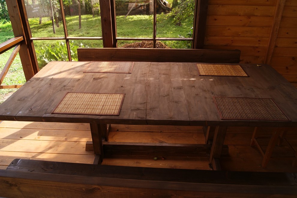 Веранда гостевая с мебелью