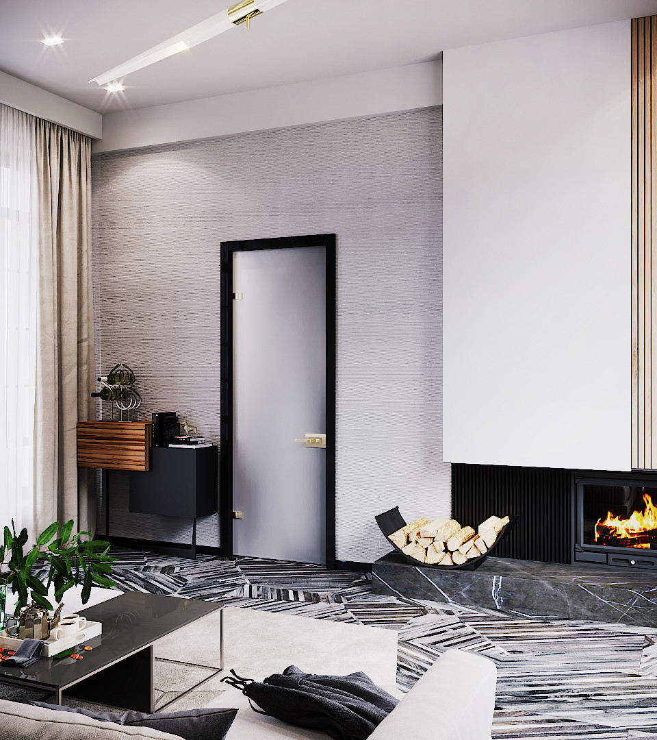 Дизайн-проект интерьера. Усадьба Каменка.