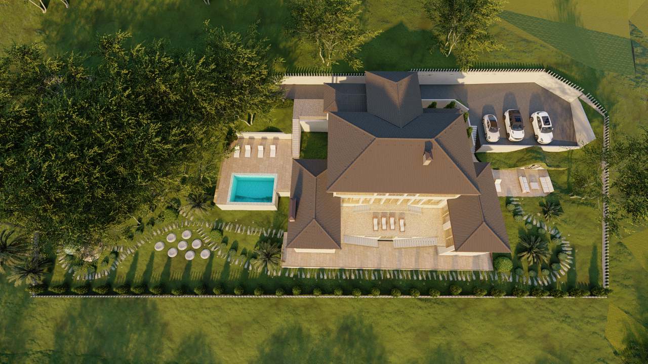 Благоустройство загородного дома (S 40 соток)