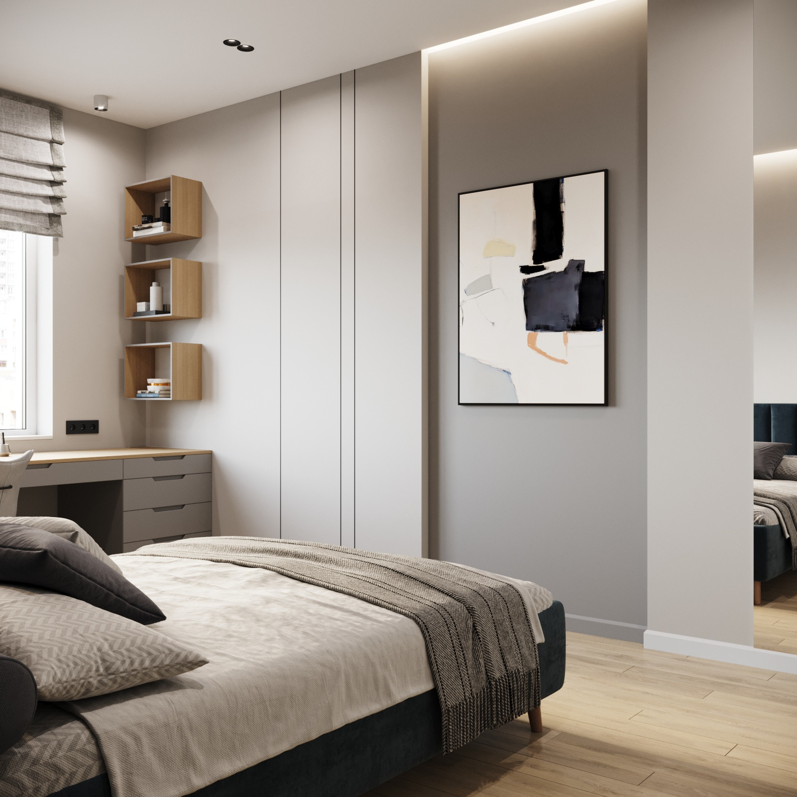 Проект квартиры в ЖК"Б57"